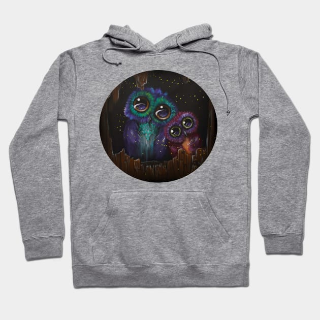 Colorfulloveowls Hoodie by Artelies202